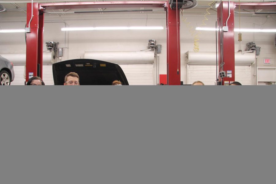 Some Female Students Enrolled In Automotive Classes