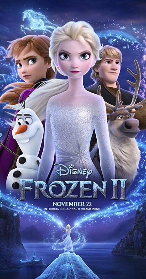 The poster for the new Frozen 2 that released November 22.