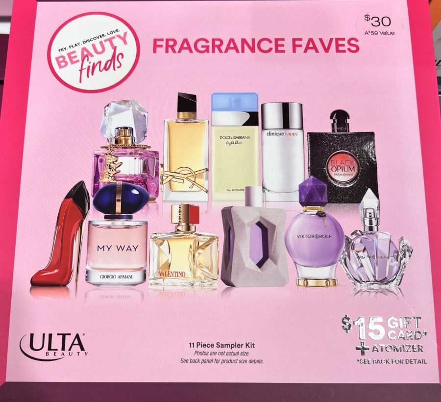 The Ulta Beauty Fragrance Faves set, a potential budget-friendly gift idea.