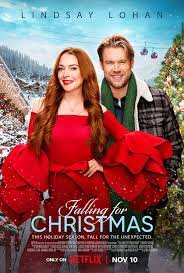 Falling for Christmas official movie poster.
