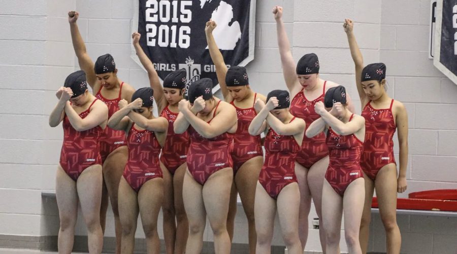 A Dive into Troy High School’s Synchronized Swimming Team