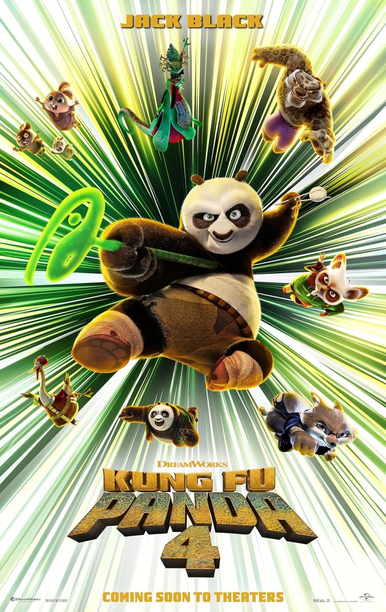 The official poster for “Kung Fu Panda 4” (2024). PUBLIC DOMAIN.